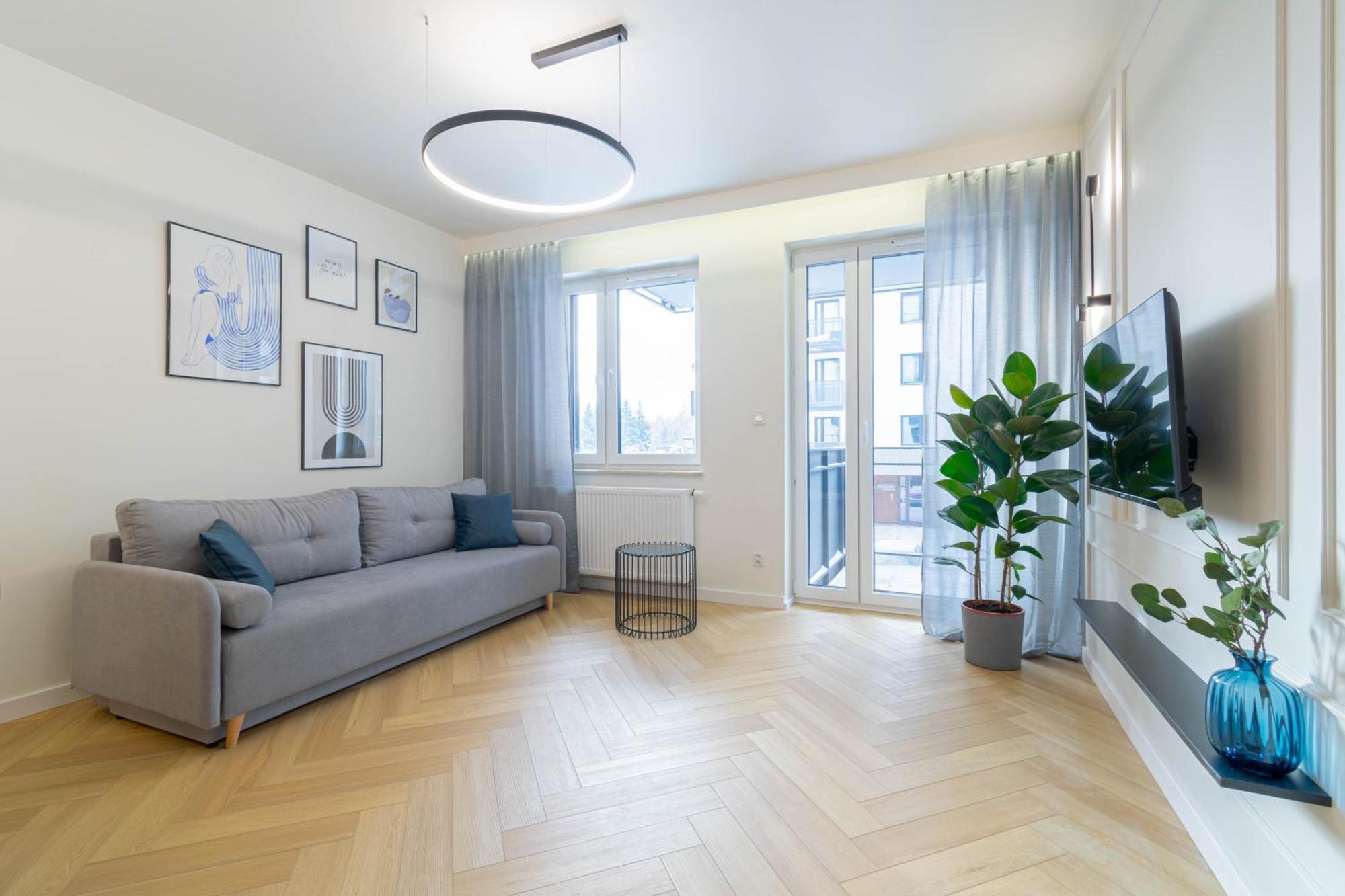 Blue Apartment Ceglana - Free Parking - Self Check-In Katowice Zewnętrze zdjęcie