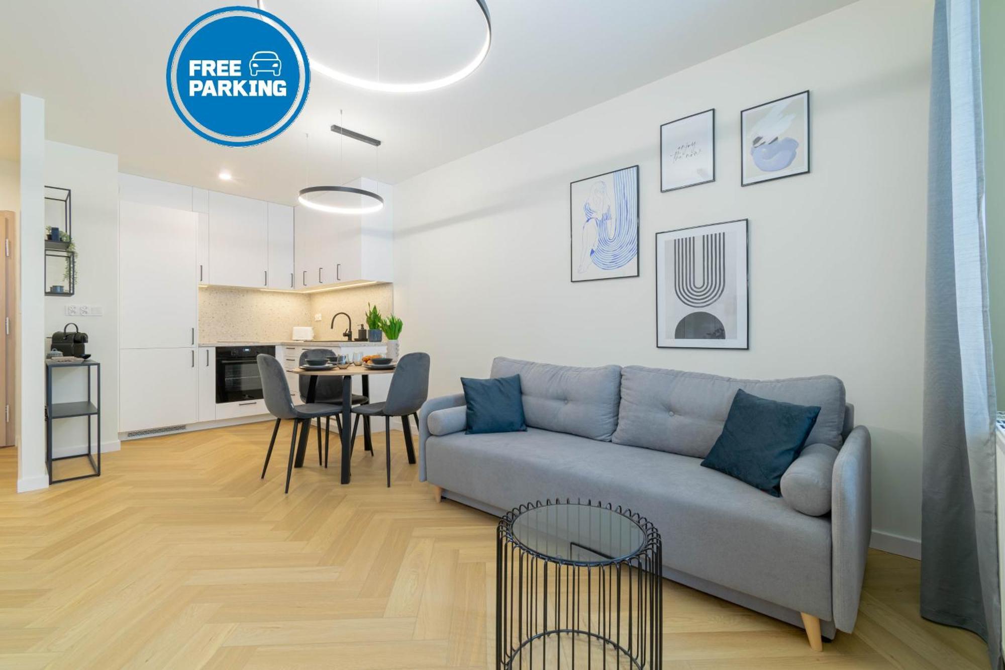 Blue Apartment Ceglana - Free Parking - Self Check-In Katowice Zewnętrze zdjęcie